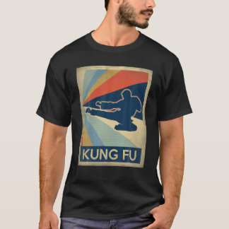 Vintage kung fu Tshirt T Shirt