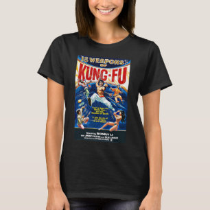 Vintage Kungfu Karate Bjj Martial Arts Movie Retro T Shirt