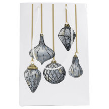 Vintage Kvicksilverglas Julgransprydnad