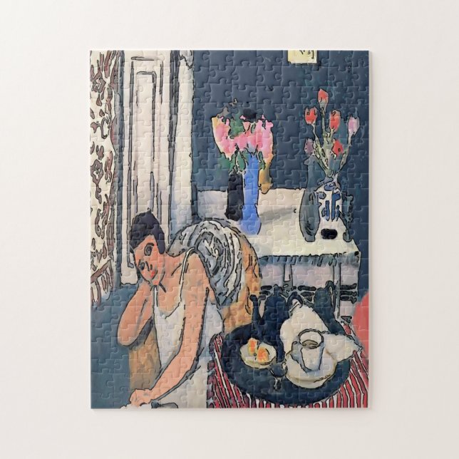 Vintage Kvinna Poster Pussel (Vertikal)