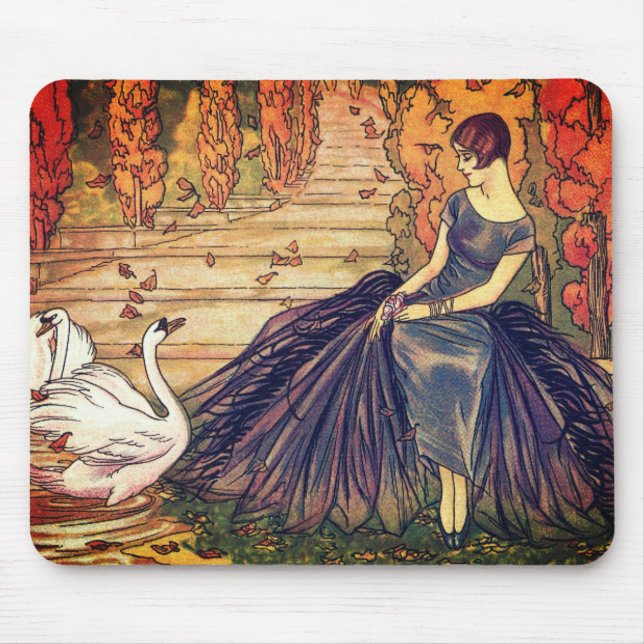 Vintage Kvinnor Musmatta (Framsidan)