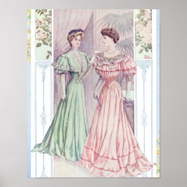 Vintage Kvinnor Poster (Framsidan)