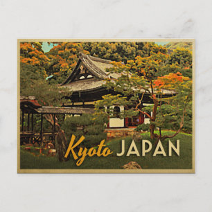 Vintage Kyoto Japan Vykort