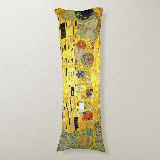 Vintage kyssen Klimt Kroppskudde (Framsidan Vertikal)
