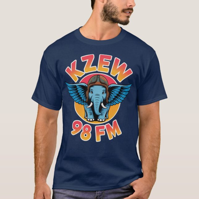 Vintage KZEW - Dallas, TX T Shirt (Framsida)