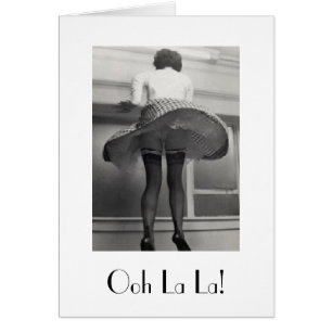 Vintage La La! Hälsningskort