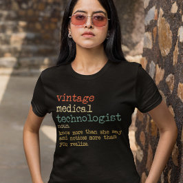 Vintage Laboratorieforskare inom medicinteknik T Shirt