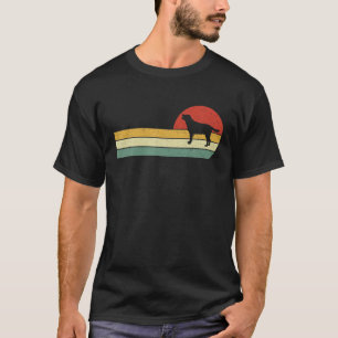 Vintage Labrador Lab Hund Retro Design T Shirt