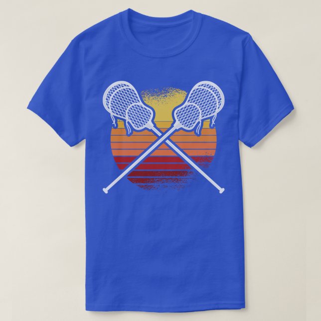 Vintage Lacrosse T Shirt (Design framsida)