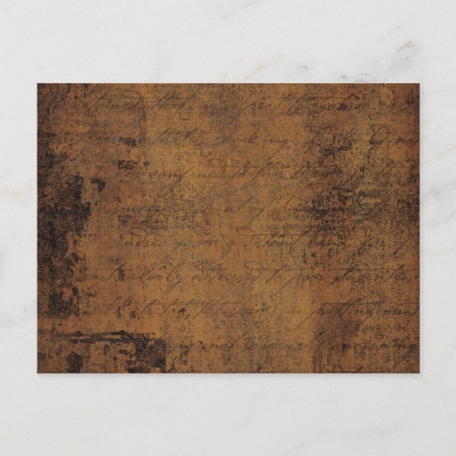 Vintage Läder Vykort (Framsida)