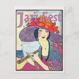 Vintage Ladey, JazzFest Vykort