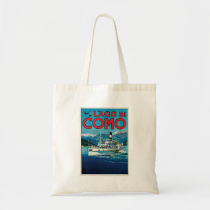 Vintage Lago di Como Travel Tygkasse