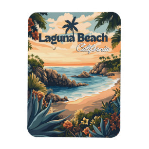 Vintage Laguna Beach California Magnet