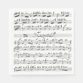 Vintage Lakan Music Pappersservett