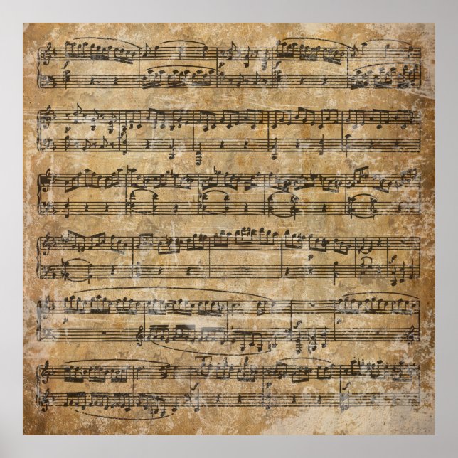 Vintage Lakan Music Poster (Framsidan)