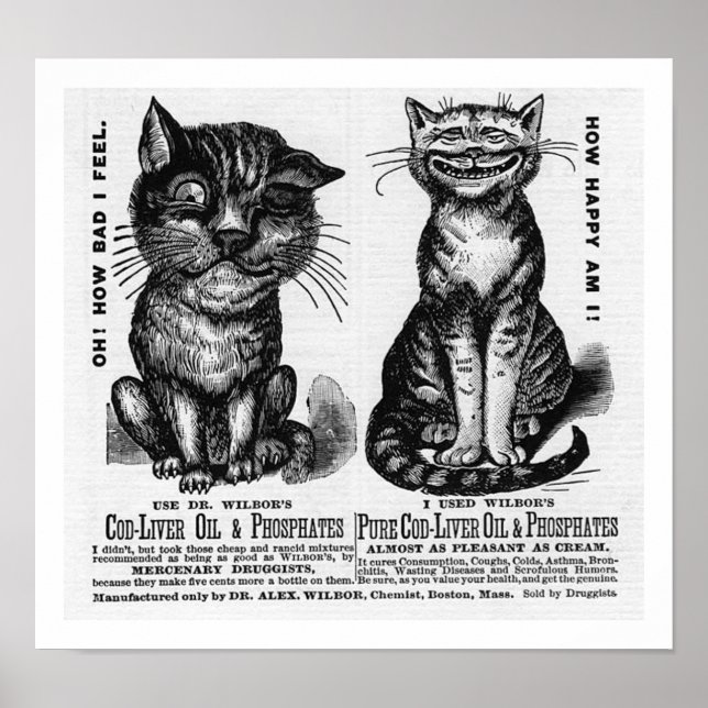 Vintage Läkemedel Poster (Framsidan)