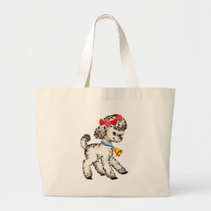 Vintage Lamb Jumbo Tygkasse