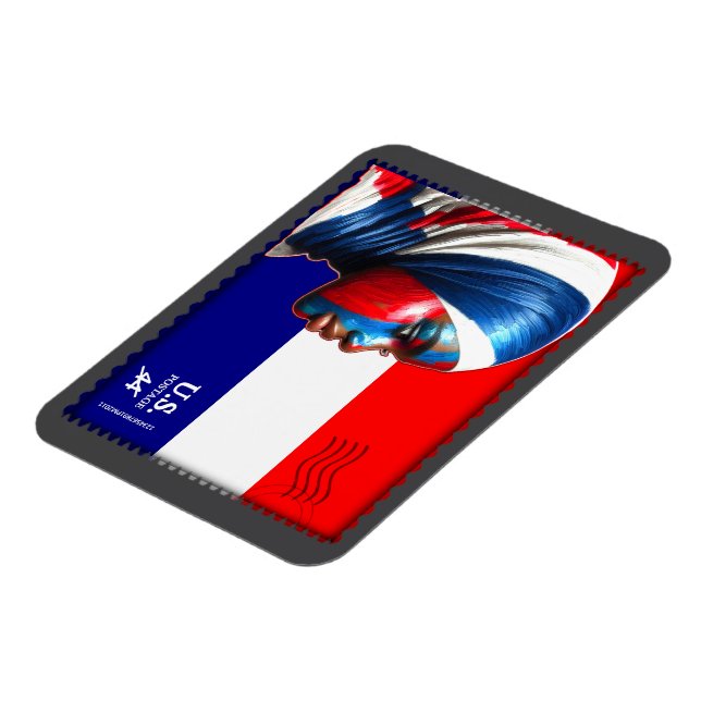 Vintage L'Amerique - Mslm Magnet (Vänstra Sidan)