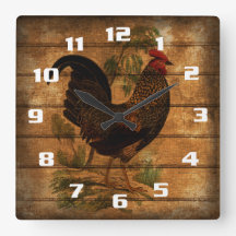 Vintage Land Tupp om rostfritt trä