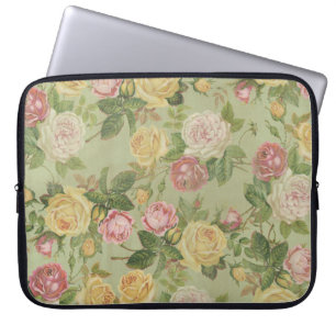 Vintage Land, västra Blommigten Laptop Sleeve