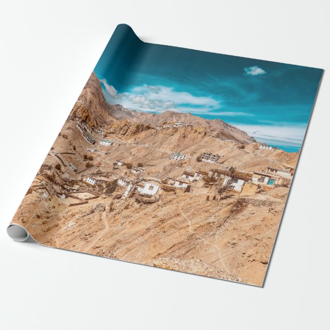 VINTAGE LANDSCAPE PHOTO PRESENTPAPPER (Utrullad)