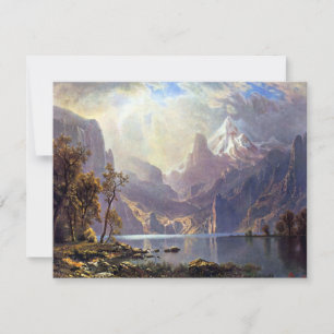 Vintage landskap, Lake Tahoe av Albert Bierstadt