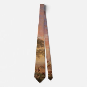 Vintage landskap, Oregon Trail av Bierstadt Slips