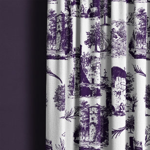 Vintage landskap Toile Tyg