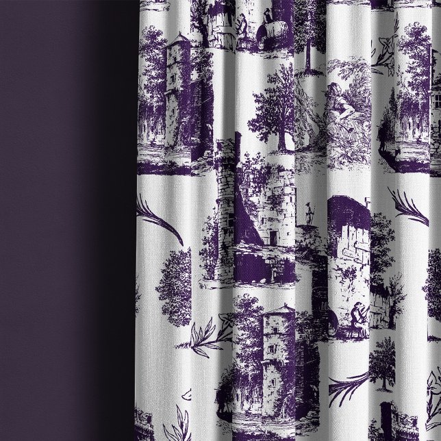 Vintage landskap Toile Tyg (Skapare uppladdad)