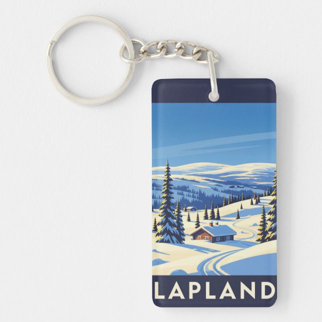 Vintage Lapland Finland Travel (Framsidan)