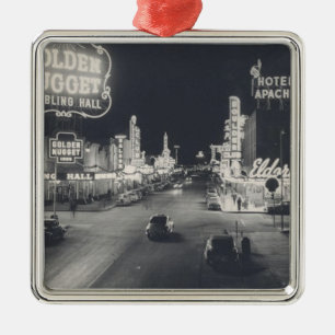 Vintage Las Vegas Julgransprydnad Metall