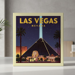 Vintage Las Vegas Nevada Kakelplatta