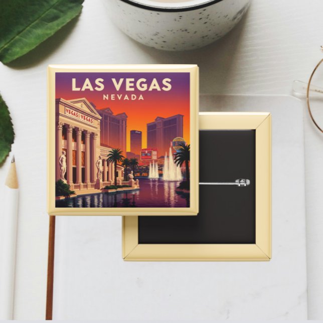 Vintage Las Vegas Nevada Knapp (Skapare uppladdad)