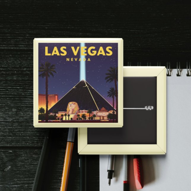 Vintage Las Vegas Nevada Knapp (Skapare uppladdad)