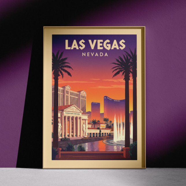 Vintage Las Vegas Nevada Poster (Skapare uppladdad)