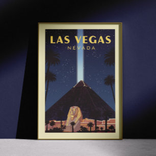Vintage Las Vegas Nevada Poster
