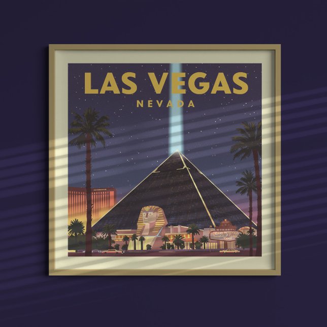 Vintage Las Vegas Nevada Poster (Skapare uppladdad)