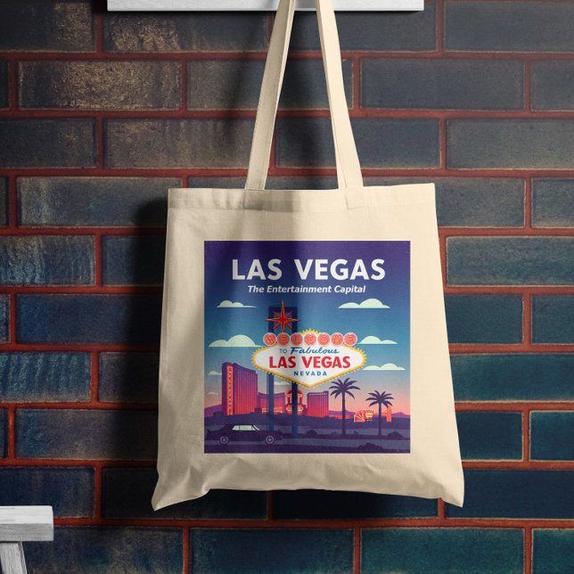 Vintage Las Vegas Nevada Tygkasse (Skapare uppladdad)