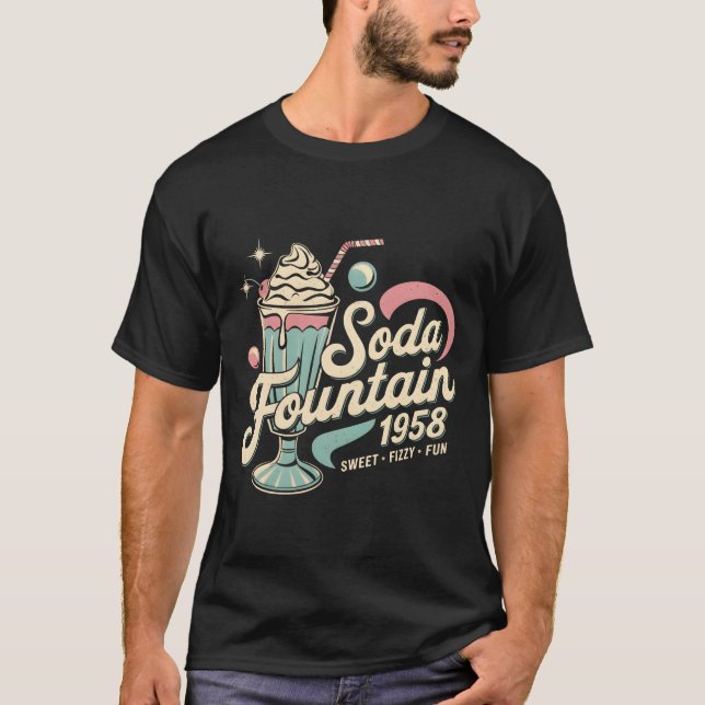 Vintage läskreklam vintage t shirt (Framsida)