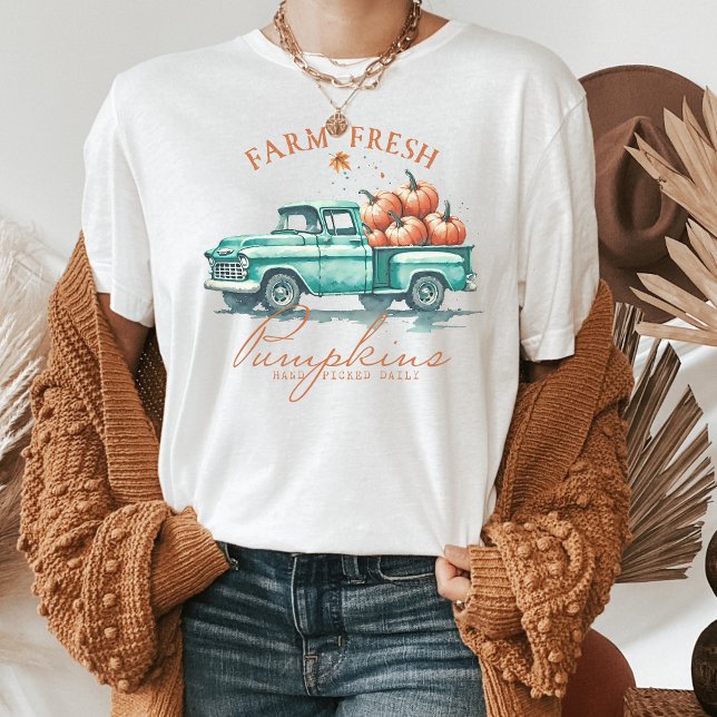 Vintage Lastbil Fall Harvest Tee (Skapare uppladdad)