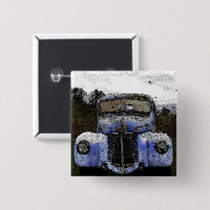 Vintage Lastbil Knapp