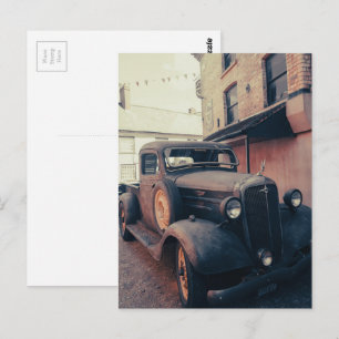 Vintage lastbil vykort
