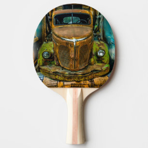 Vintage Lastbil Whiskey Barrels Pingisracket