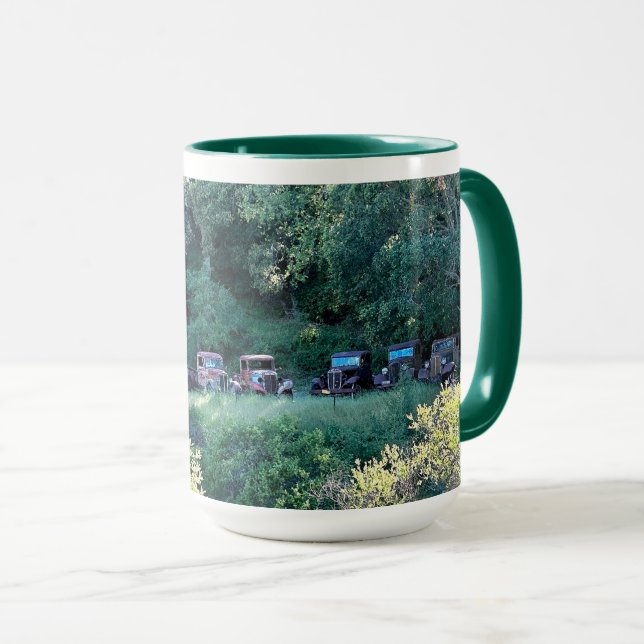 Vintage lastbilar mugg (Framsida höger)
