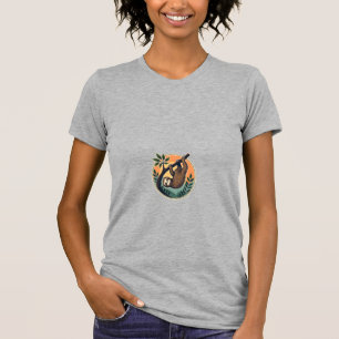Vintage Lathund Vektor Retro Wildlife Märke 2 T Shirt