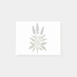 Vintage Lavendel Post-it Block