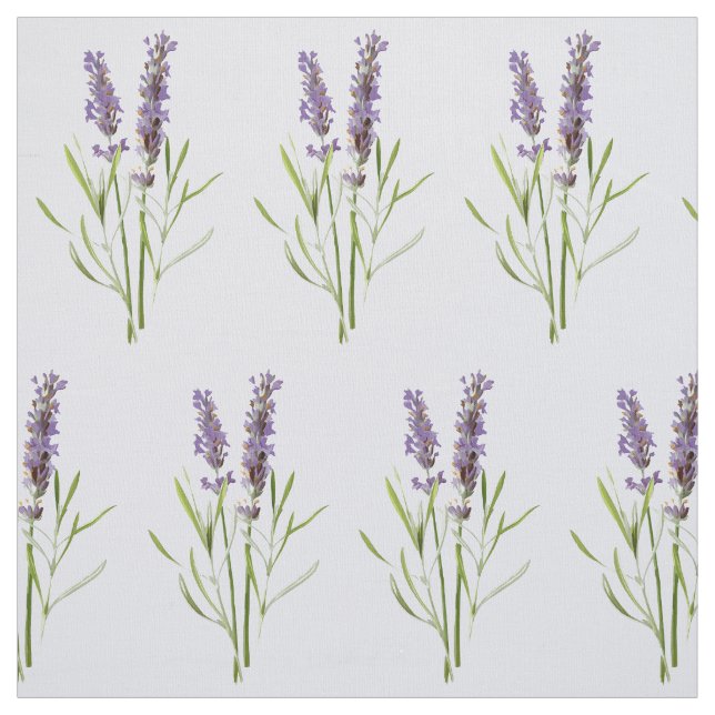 Vintage Lavender i Lavender färg Tyg (Provkarta)
