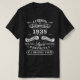 Vintage Legend föddes 1935, 1935 Lycklig Birt T Shirt (Design framsida)