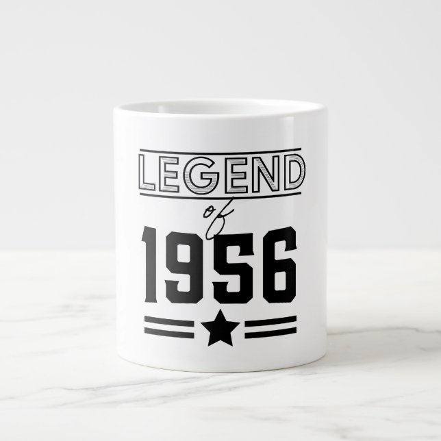 Vintage Legend från 1956 Jumbo Mugg (Framsidan)
