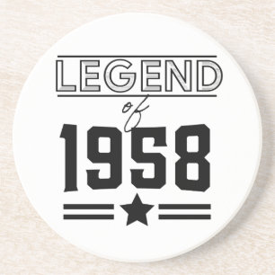 Vintage Legend från 1958 Underlägg